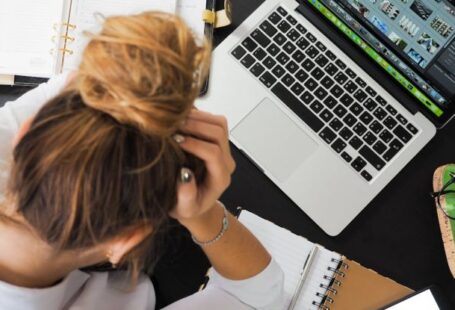Gamification Learning - Woman Sitting in Front of Macbook