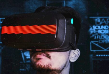 Future Technology - Man Wearing Vr Goggles